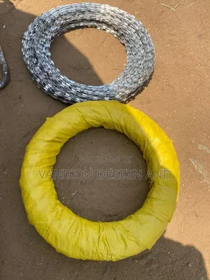 Concertina or Galvanized Razor Wire
