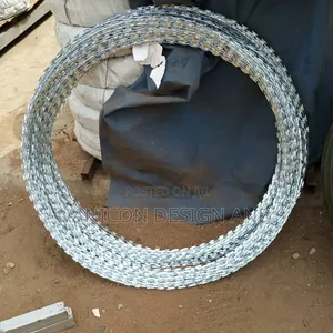 Concertina or Galvanized Razor Wire