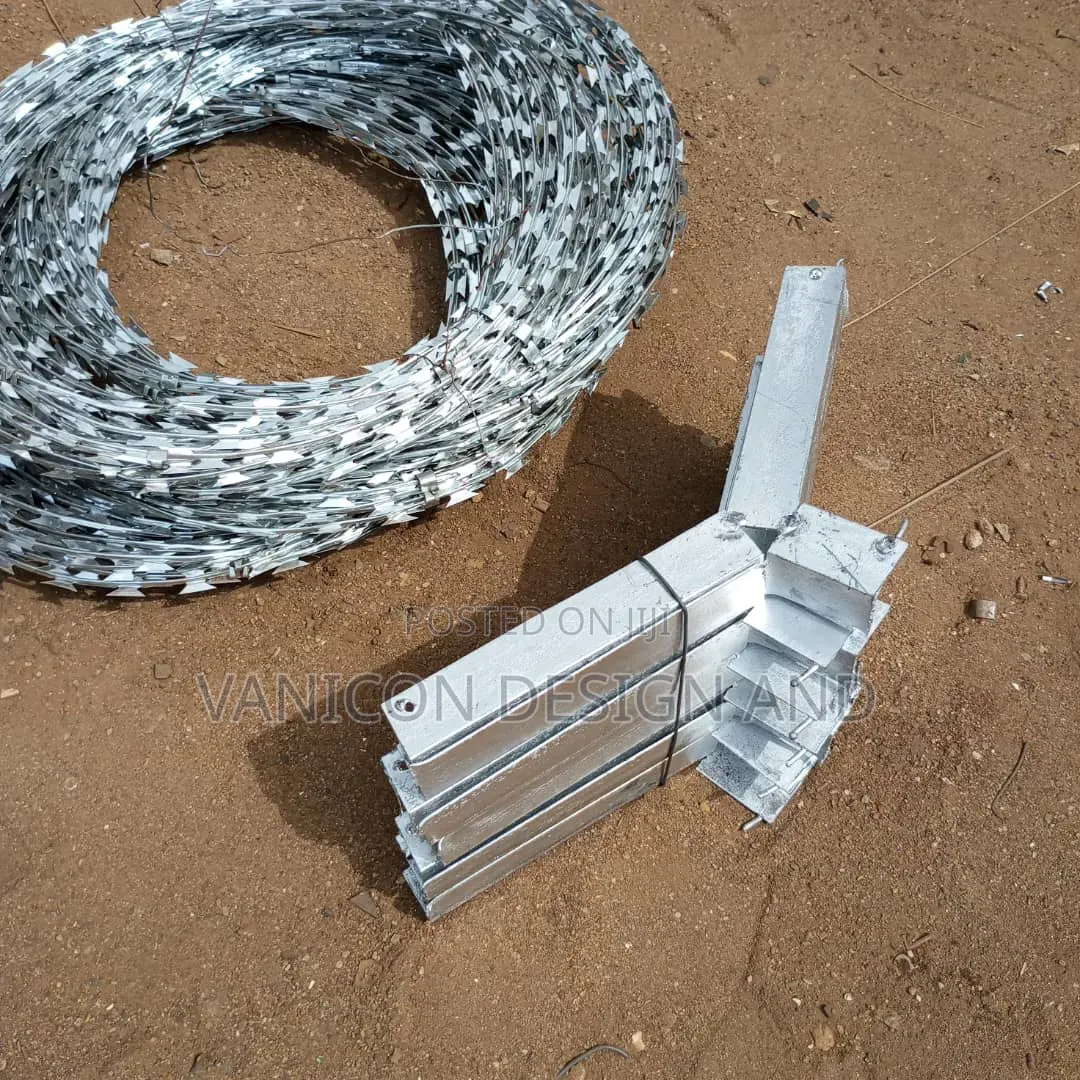Concertina or Galvanized Razor Wire