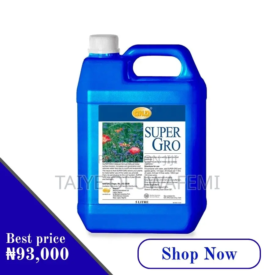 Super Gro - 5 Litre (Single)