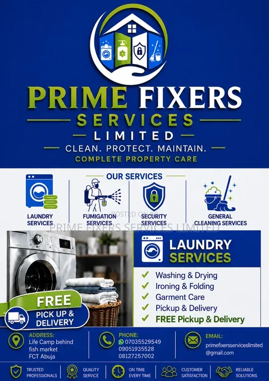 Prime Fixers Services Limited