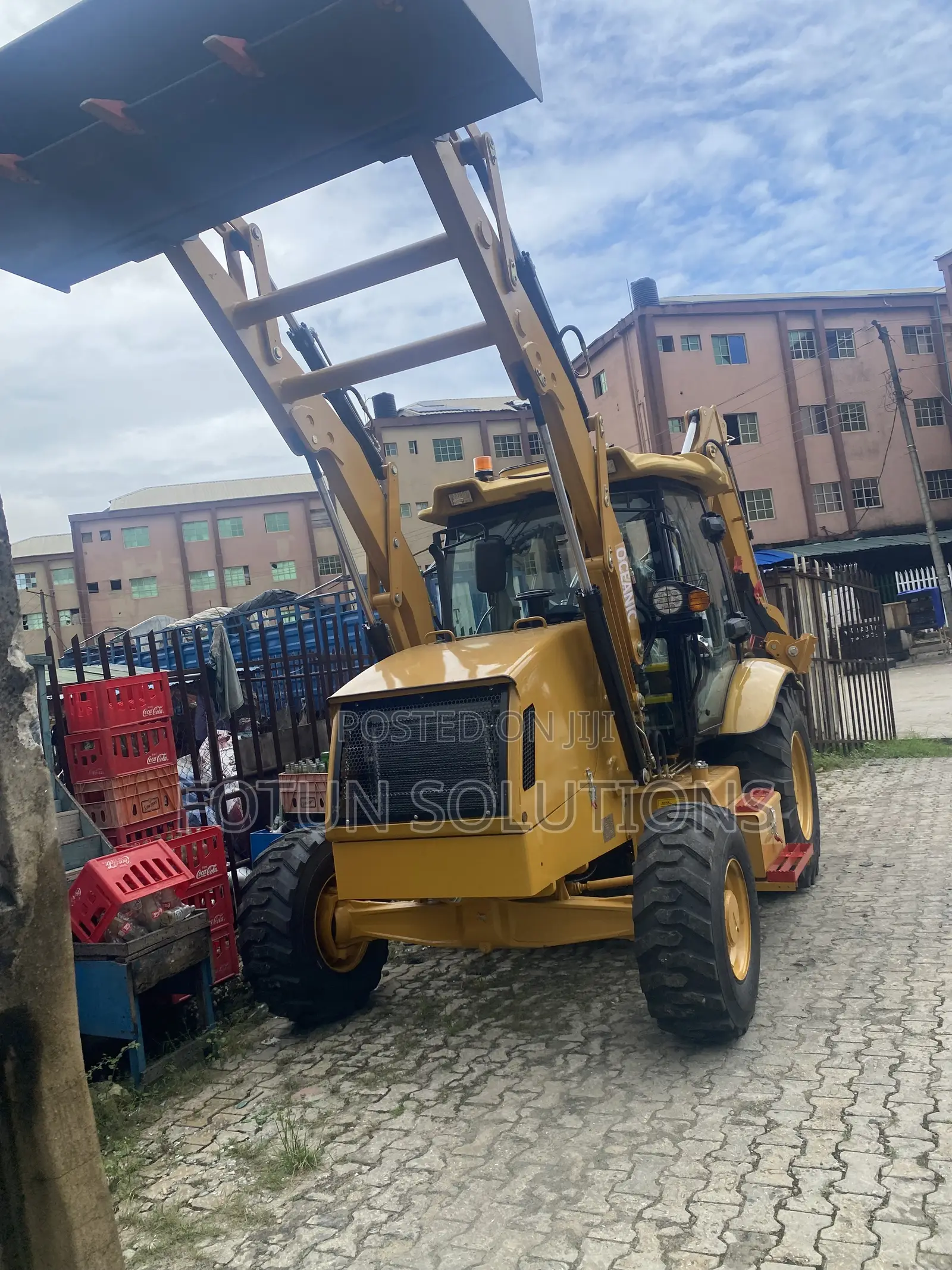 Backhoe Loader Machine