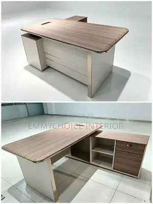 Executive Luxury CEO / Director Office Table  With Extension & Drawers