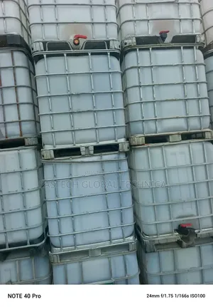 100OL Plastic White Empty IBC Tank