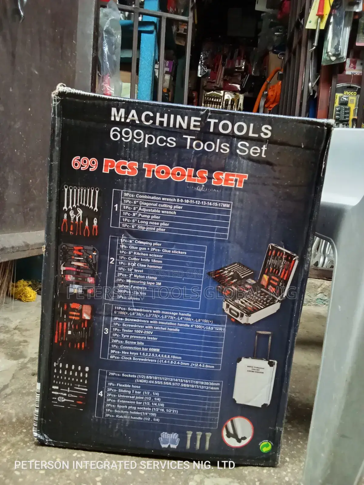 699pc Machine Tool Set/ Tool Box
