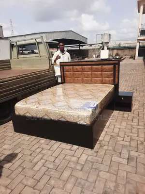 Brown Bed Frame
