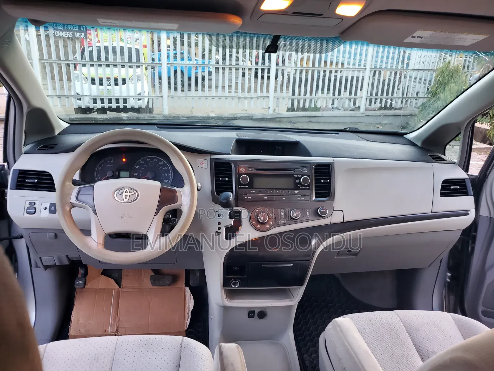 Toyota Sienna 2011 Blue