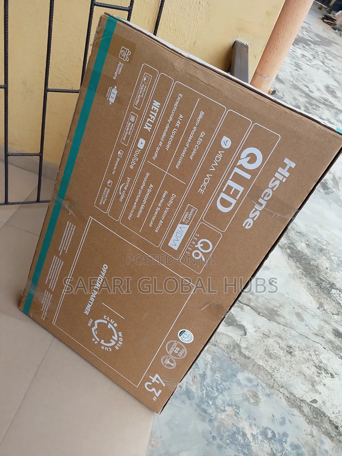 Brand-New Hisense 43" Android Smart TV