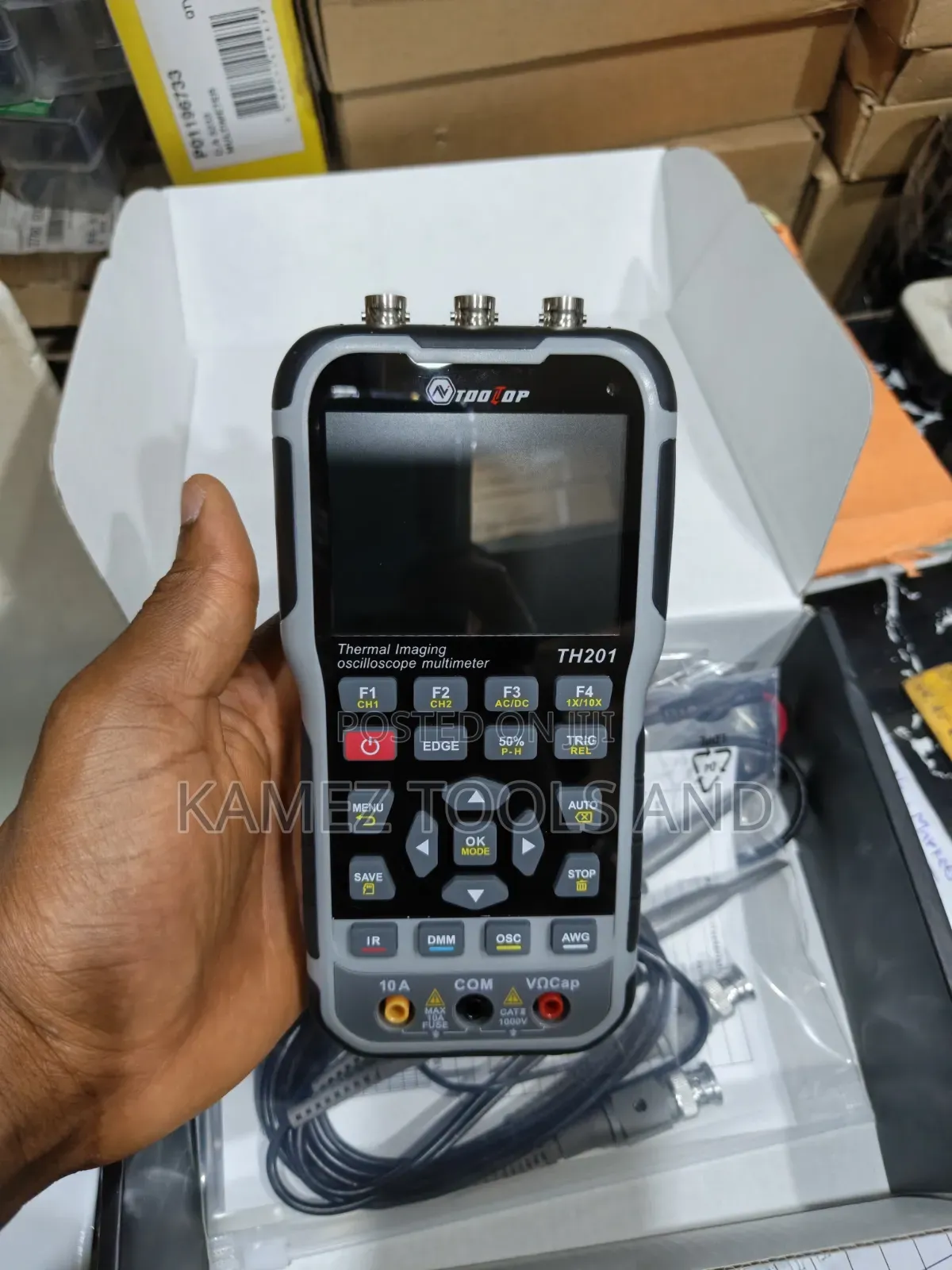Tooltop Th201 4-in-1 Thermal Imaging Oscilloscope Multimeter
