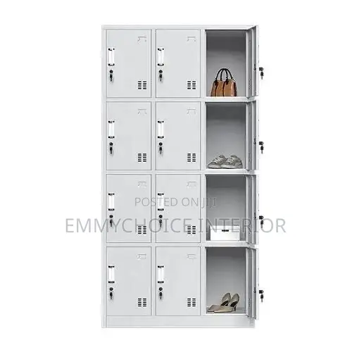 Standard 12 Doors Metal Locker Cabinet for Staff & Workers