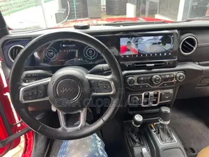 Digital Speedometer and Andriod of 2018 Wrangler Available