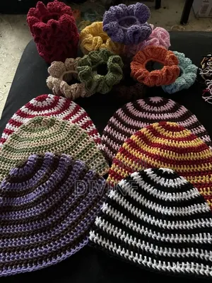 Crochet Skull Cap