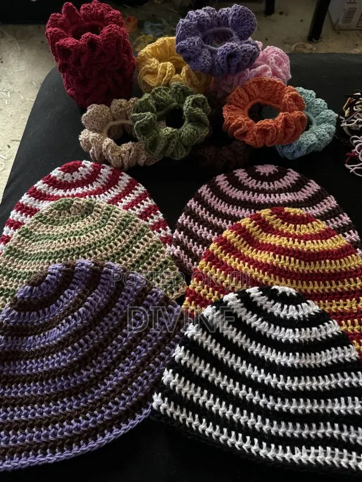 Crochet Skull Cap