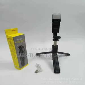 N08S Selfie Stick Tripod/Stand With Light
