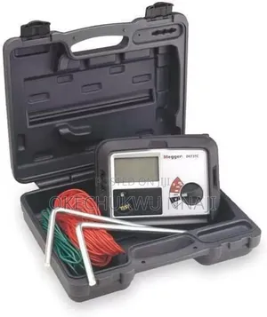 Megger 3-Terminal Digital Ground Tester 0.01 to 2000 2%± 3D Resistance
