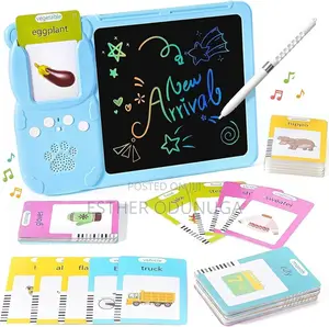Card Reader With LCD Written Pad for Kids