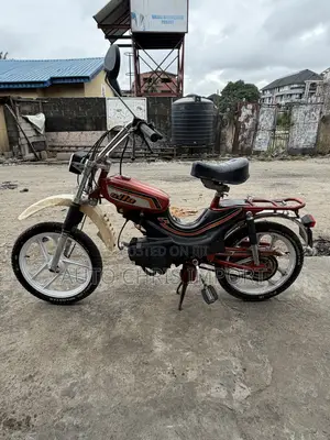 Motorcycle 1990 Red