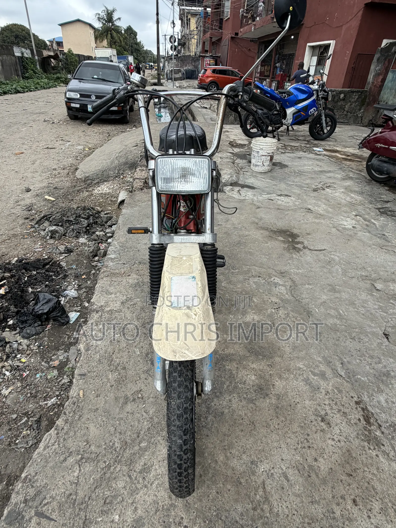 Motorcycle 1990 Red