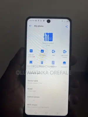 Tecno Camon 17 Pro 256 GB Black
