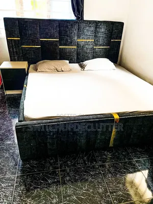 6 by 6 Bedframe and Mattress