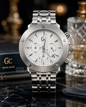 GC Chronograph Titanium Stainless Steel Chain