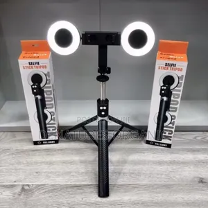 A12 Selfie Stick Tripod With Two Lights