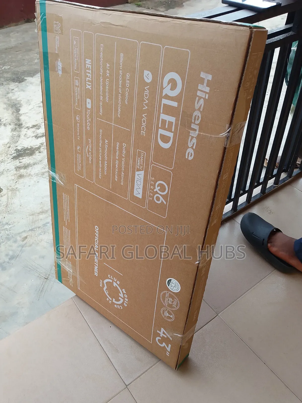Hisense 43inch Smart TV + Remote