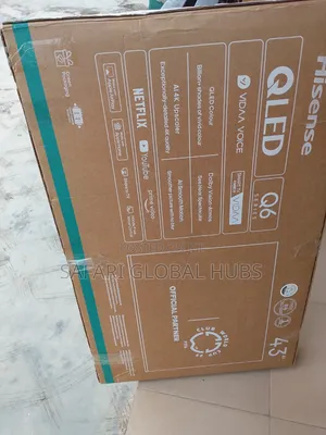Quality Hisense 43inch Smart Frameless TV With Bluetooth