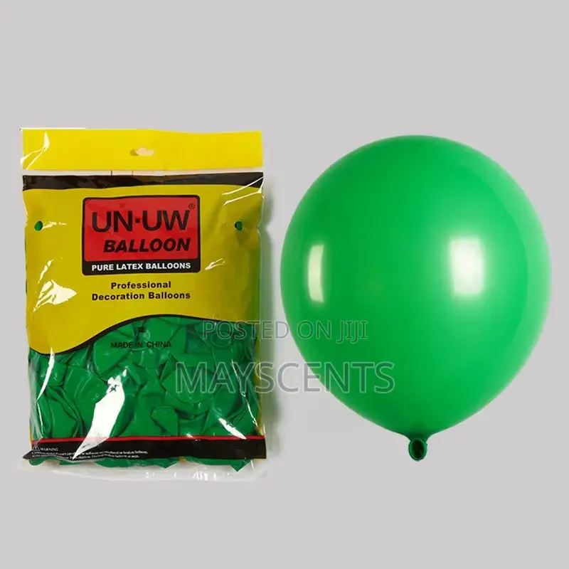 12" Latex Balloons – 100pcs Pack | Wholesale