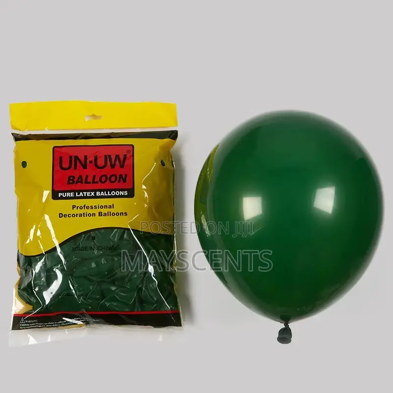 12" Latex Balloons – 100pcs Pack | Wholesale