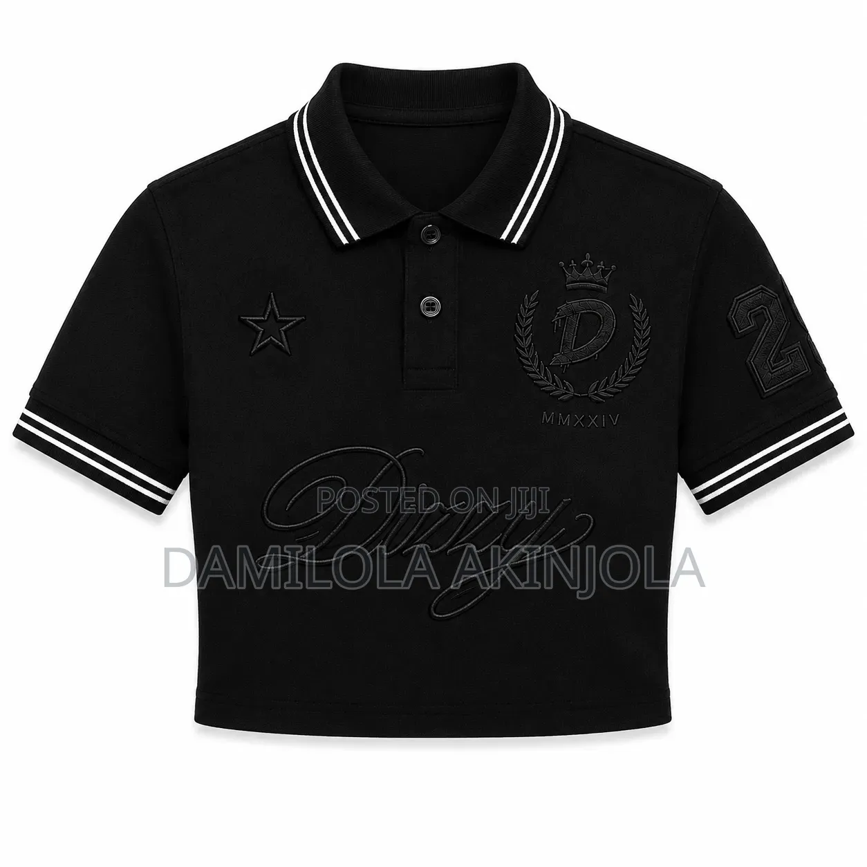 Black Out Dizzy Polo