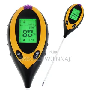 4 in 1 Soil Moisture Temperature Meter Measure pH Acidity Garden, Farm