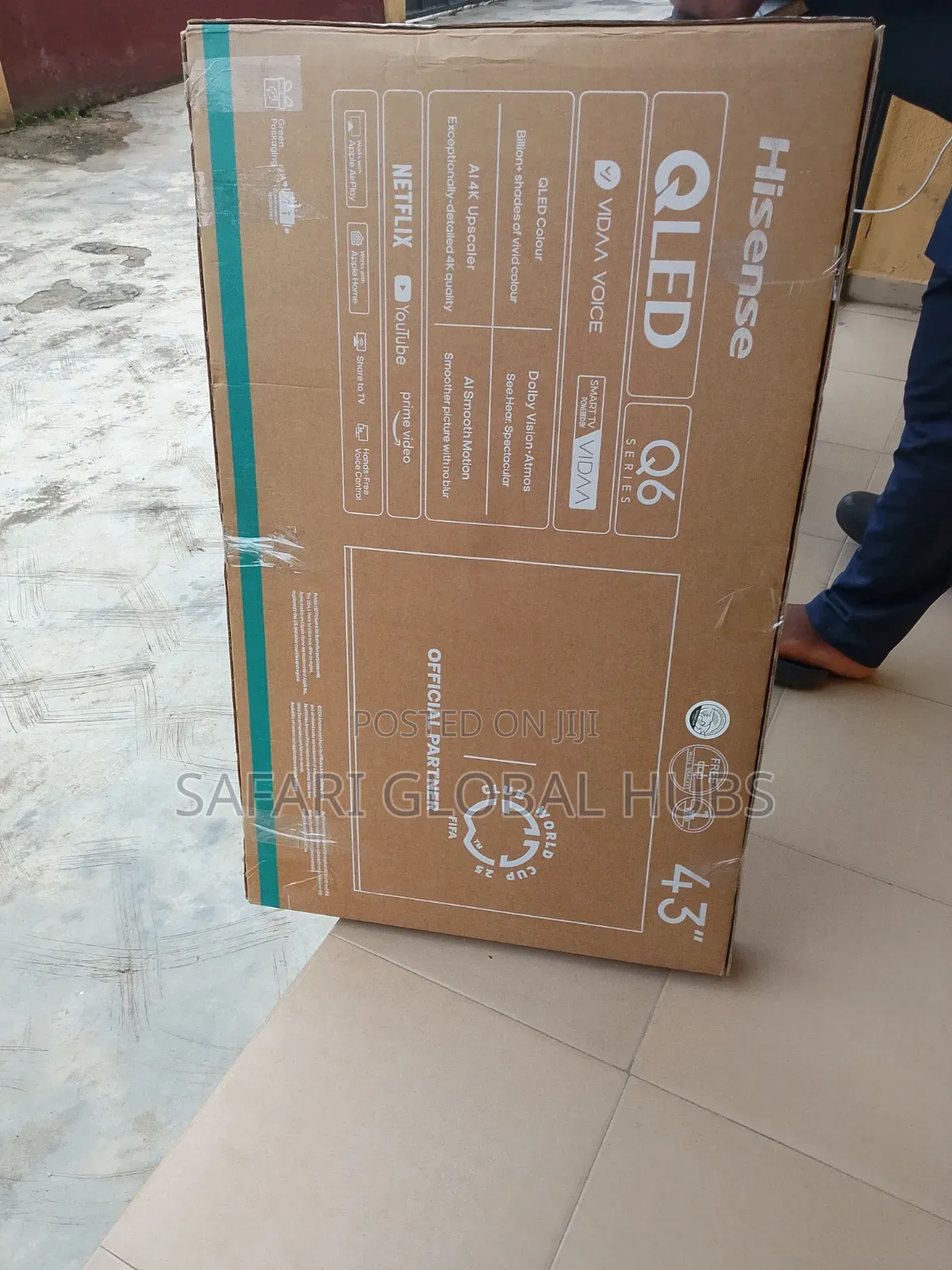 Frameless Hisense 43inch Android Smart TV With Miracast