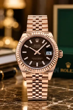 Rolex Swizz Made dateJust Rose Gold