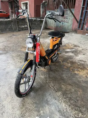 Motorcycle 1988 Orange