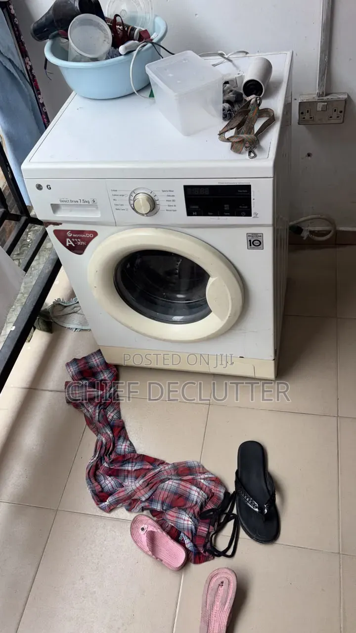 7.5kg Clean LG Automatic Washing Machine