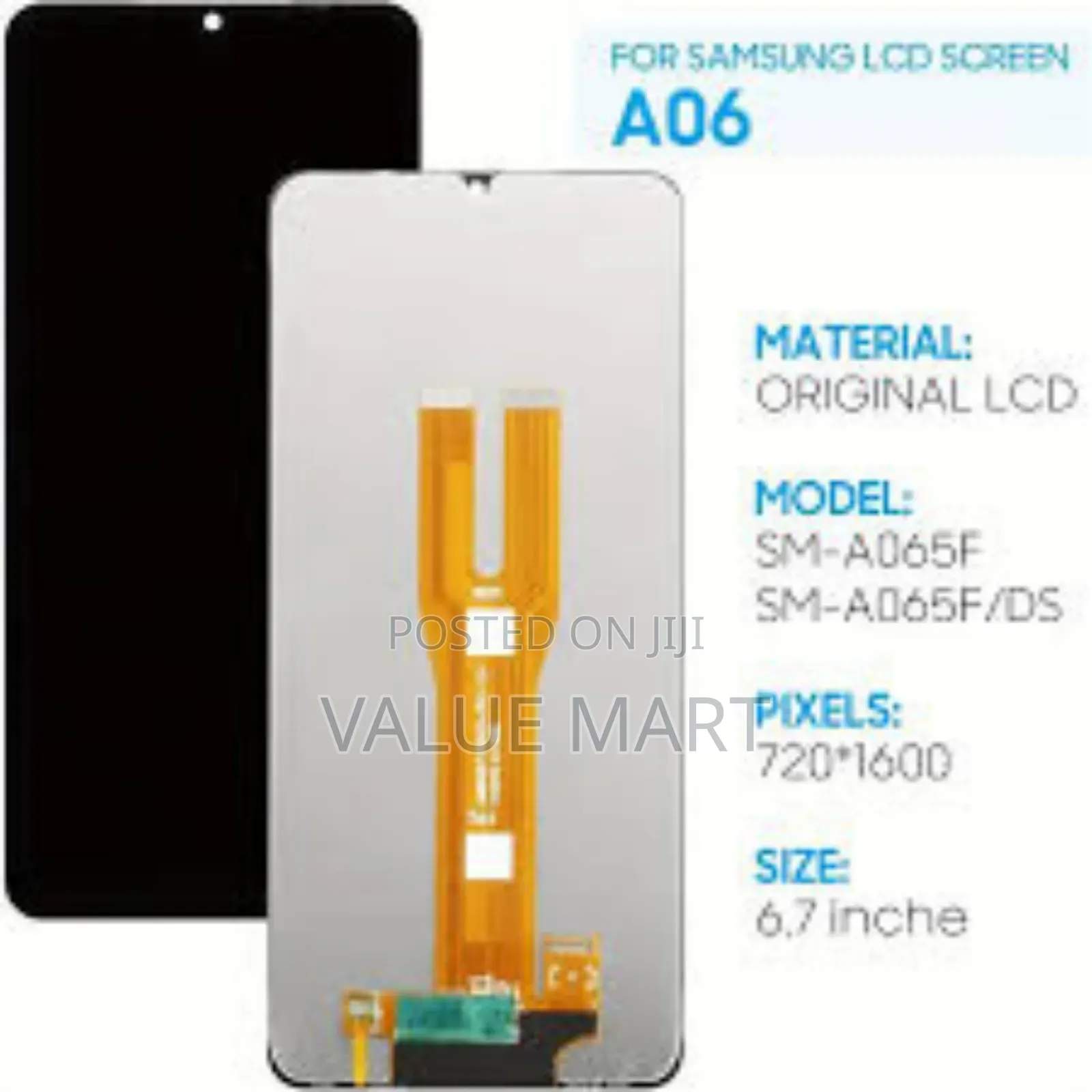 Samsung A06 Replacement Screen