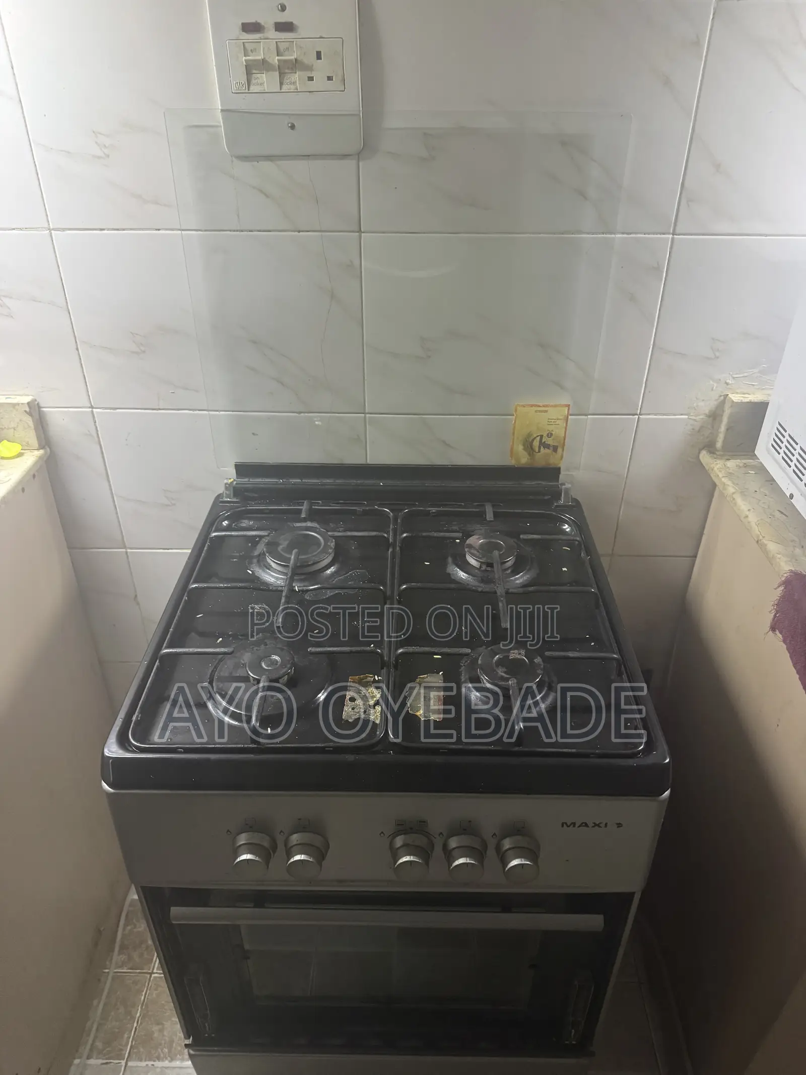 4 Burner Maxi Cooking Gas