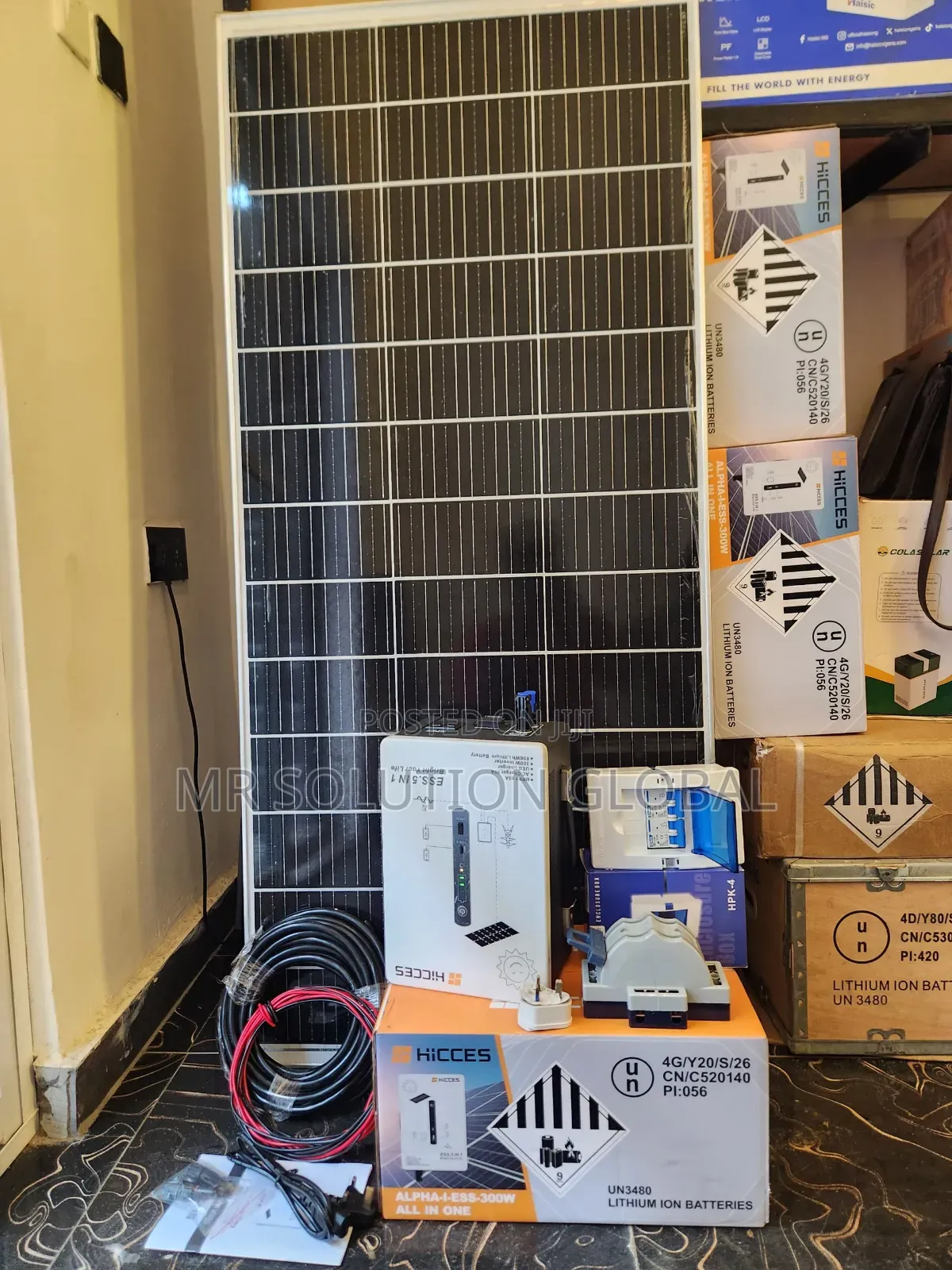 1KWh Lithium Battery Solar Generator + 200w Panel