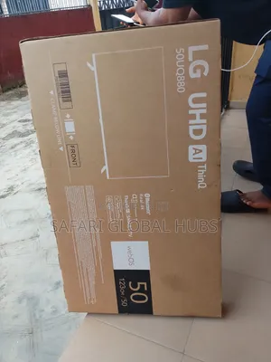 LG 50inch Android Smart Frameless Television+ Miracst