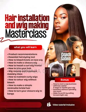 Wig Making and Hair Installation Online Class