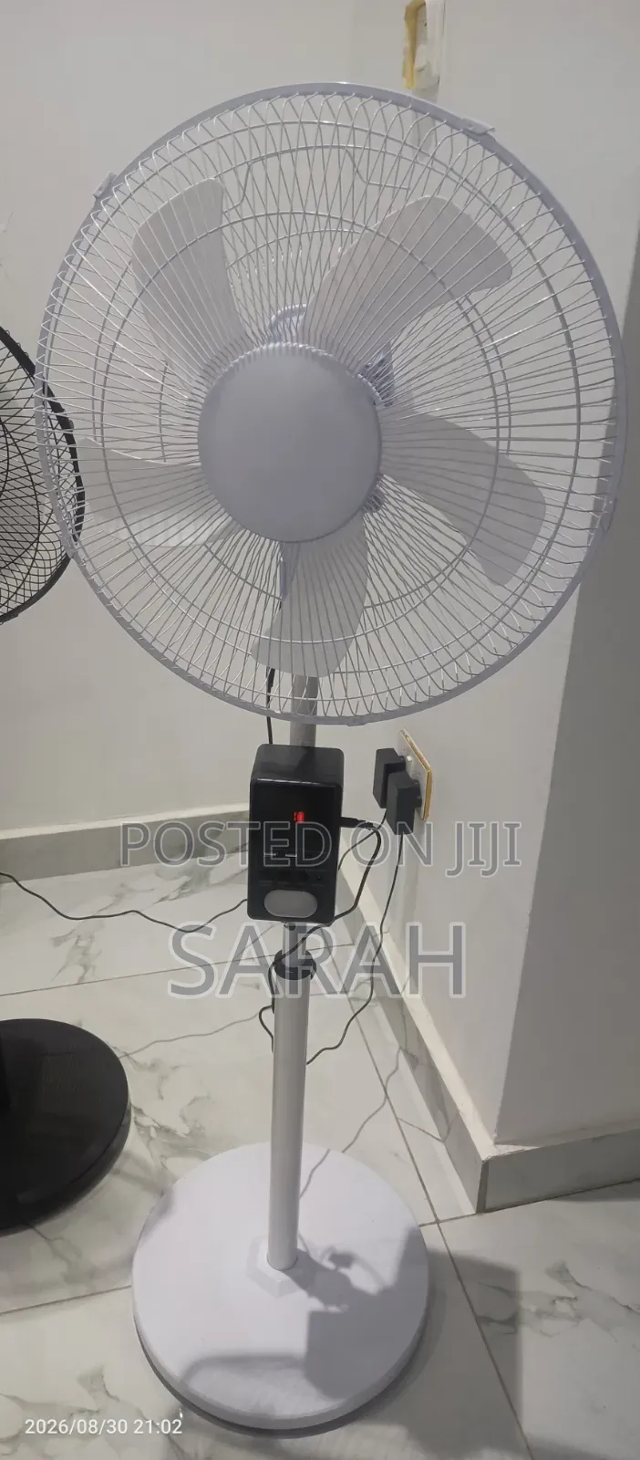 Multi Functional Solar Fan With Power Bank