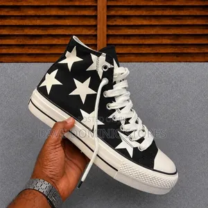 Converse Chuck Taylor All Star Lift Platform 'Large Stars' High-Top