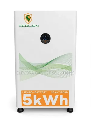 ECOLiON 5kWh 25.6V 195Ah LiFePO4 Lithium Battery