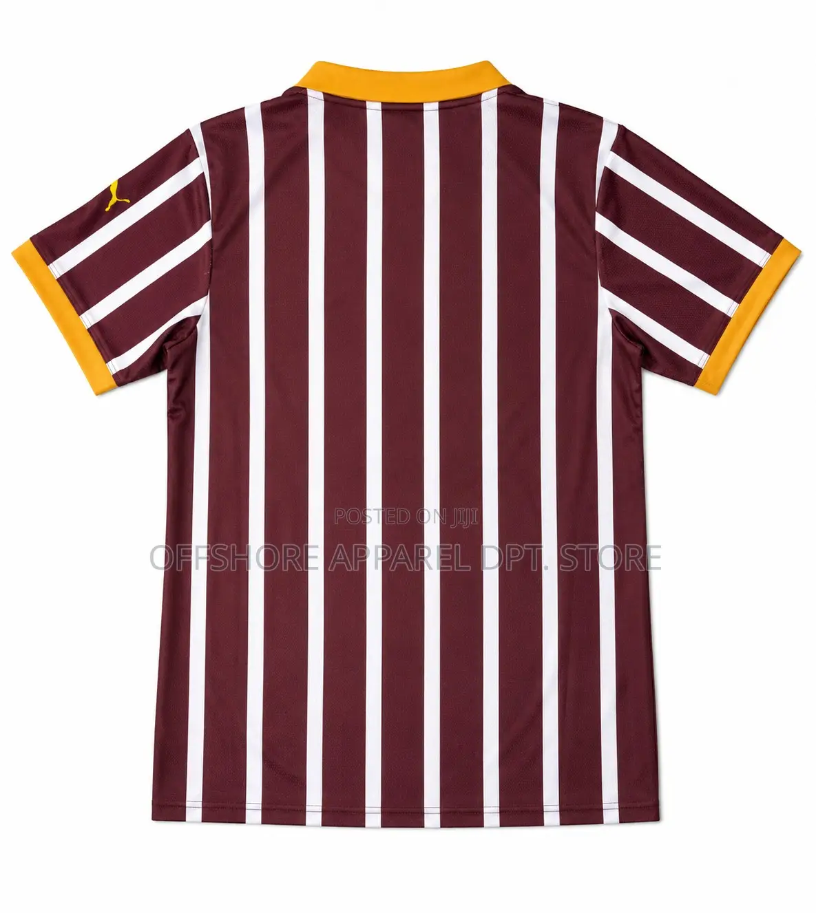 Classic Man-City New Maroon Stripe Jersey