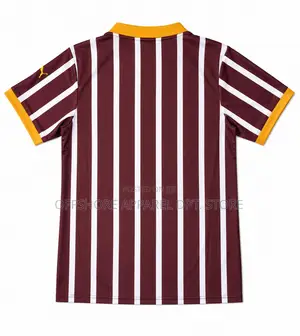Classic Man-City New Maroon Stripe Jersey