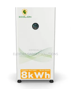 ECOLiON 8kWh 25.6V 314Ah LiFePO4 Lithium Battery