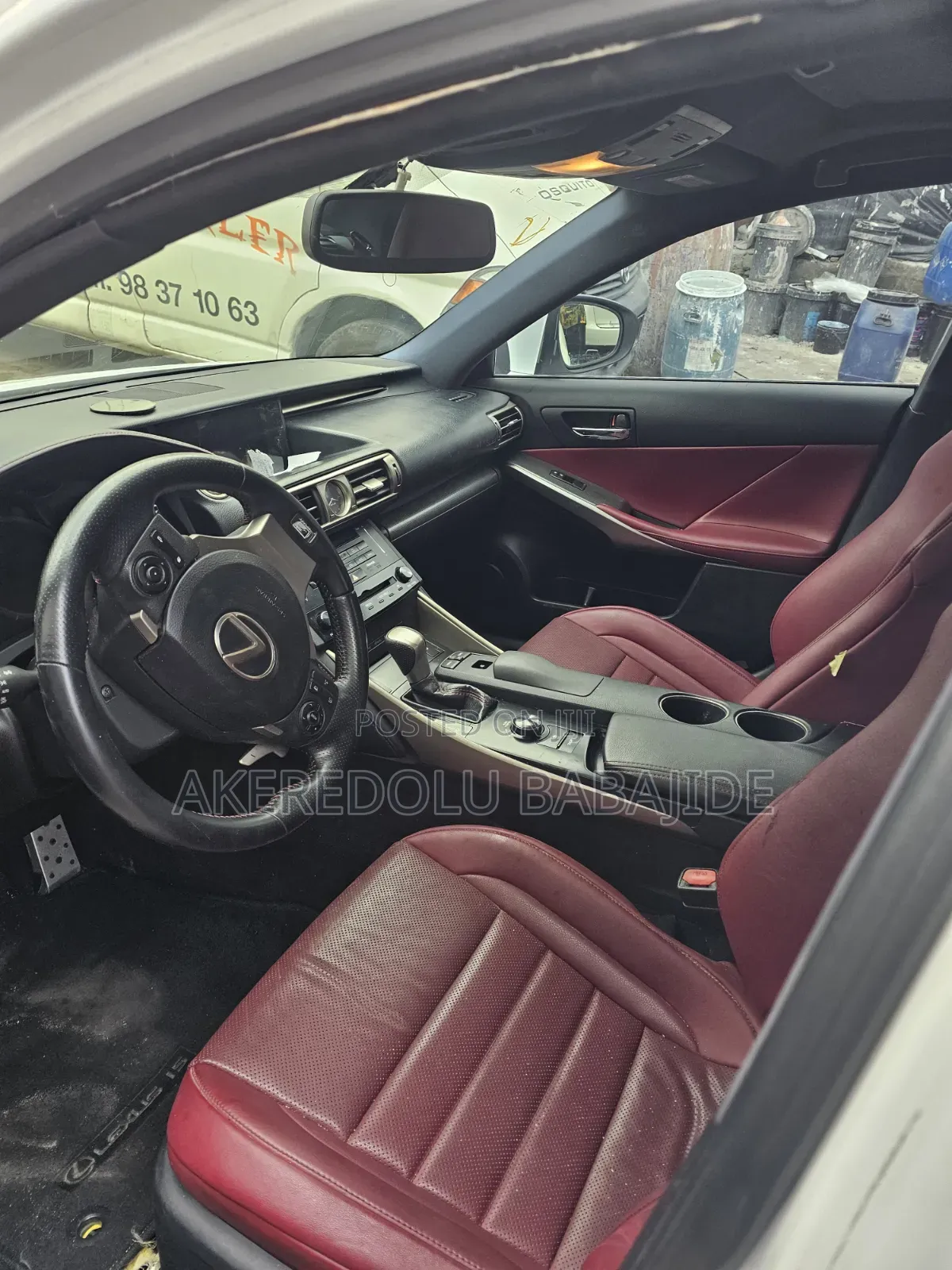 Lexus IS 2015 White