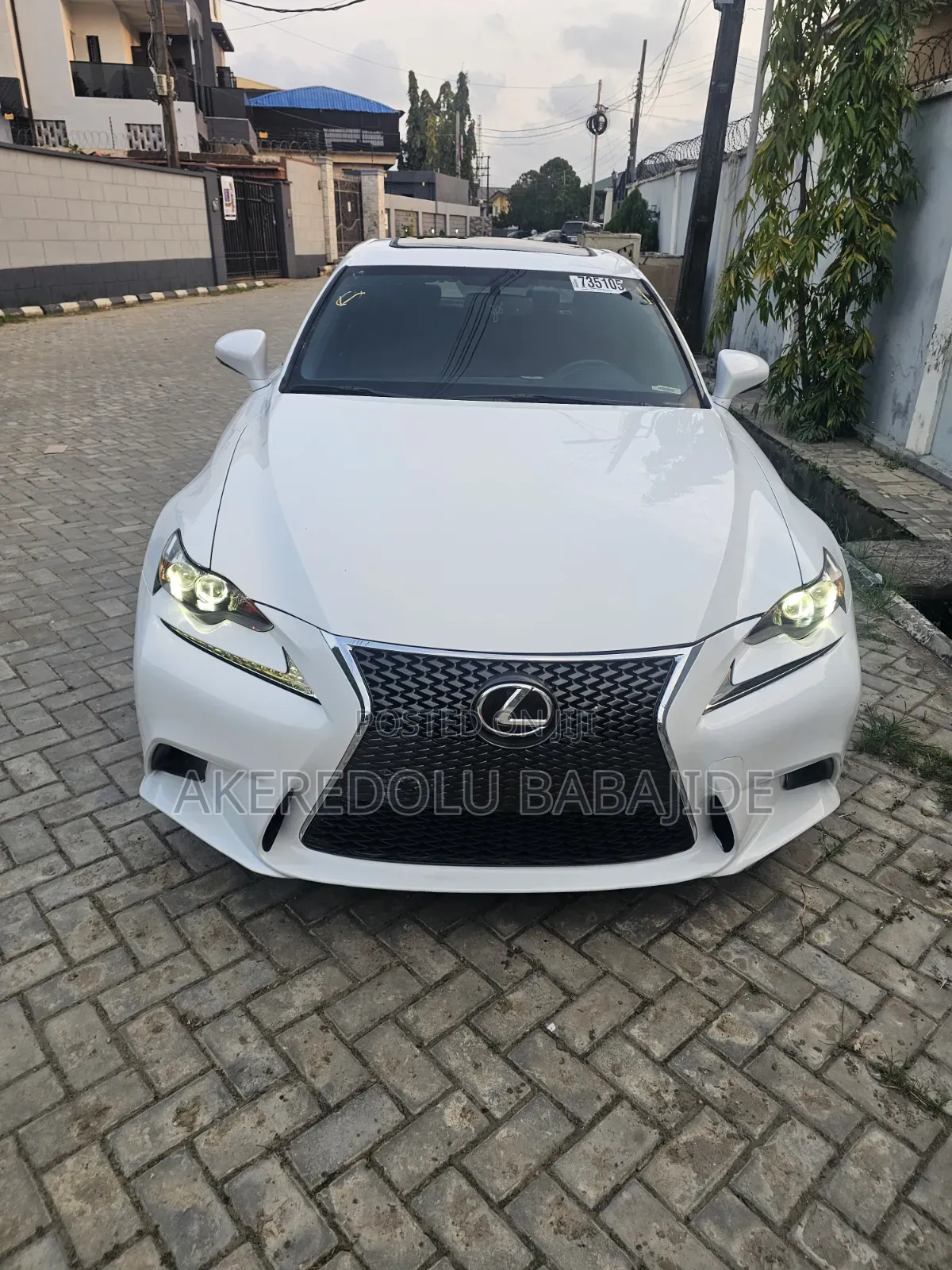 Lexus IS 2015 White