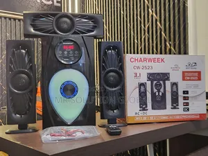 Charweek Home Theater With Bluetooth, USB & FM